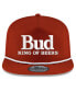 ფოტო #3 პროდუქტის Men's Scarlet Hendrick Motorsports Budweiser Golfer Snapback Adjustable Hat