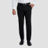 Фото #1 товара Haggar H26 Men's Premium Stretch Straight Fit Trousers - Black 33x30