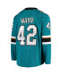 ფოტო #4 პროდუქტის Men's Joel Ward Teal San Jose Sharks Breakaway Home Player Jersey