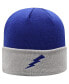 Фото #3 товара Men's Royal and Gray Air Force Falcons Core 2-Tone Cuffed Knit Hat