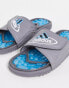 Фото #4 товара adidas Originals – Reptossage – Slider in Grau und Himmelblau