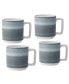 Фото #1 товара ColorStax Ombre Stax 5.25" Mugs, Set of 4