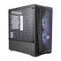 Фото #2 товара MasterBox MB311L ARGB - Mini Tower - PC - Black - micro ATX - Mini-ITX - Mesh - Plastic - Tempered glass - 16.6 cm