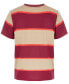 Little & Big Boys Striped Lightning Henley T-Shirt, Created for Macy's