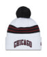 ფოტო #2 პროდუქტის Men's White Chicago Bulls 2022/23 City Edition Official Cuffed Pom Knit Hat