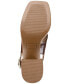 Фото #5 товара Women's Moniquee Crisscross Platform Dress Sandals, Created for Macy's