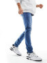 Фото #1 товара Calvin Klein Jeans skinny jeans in mid wash