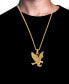 ფოტო #2 პროდუქტის Men's Cubic Zirconia Eagle 24" Pendant Necklace
