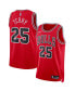 Фото #3 товара Футболка мужская Nike Dalen Terry Red Chicago Bulls 2022 NBA Draft First Round Pick Swingman - Icon Edition