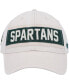 Men's Cream Michigan State Spartans Crossroad MVP Adjustable Hat Бежевый - фото #3