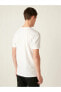 Erkek Beyaz Kısa Kollu T-shirt