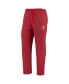 ფოტო #5 პროდუქტის Men's Crimson, Heathered Charcoal Alabama Crimson Tide Meter Long Sleeve T-shirt and Pants Sleep Set