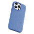 Фото #13 товара Skórzane etui iPhone 14 Pro magnetyczne z MagSafe Litchi Premium Leather Case niebieski