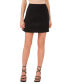 ფოტო #1 პროდუქტის Women's Solid Side Slit Short A-line Mini Skirt