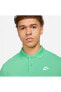 Фото #1 товара Футболка Nike Club Matchup Erkek Polo - Зеленый