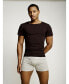 ფოტო #1 პროდუქტის Borderless Crew Neck Undershirt- 2 Pack