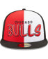 Фото #3 товара Men's Black, Red Chicago Bulls Pop Front 59FIFTY Fitted Hat