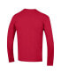 Фото #4 товара Men's Scarlet Rutgers Scarlet Knights High Motor Long Sleeve T-shirt