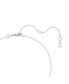 Фото #3 товара Stilla Pendant, Octagon Cut, White, Rhodium Plated Necklace