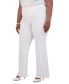 ფოტო #6 პროდუქტის Women's High-Rise Pull-On Crepe Pants