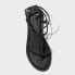 Фото #2 товара Women's Gillian Gladiator Sandals - A New Day Black 9.5