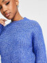 Фото #3 товара Urban Bliss relaxed jumper with turned cuff in cobalt blue