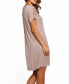 ფოტო #2 პროდუქტის Women's Estelle Modal and Lace V-Neck Sleep Gown