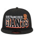 Фото #3 товара Бейсболка с напряженным днем игры New Era San Francisco Giants 9FIFTY Snapback Hat черного цвета для мужчин