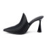 Фото #3 товара COCONUTS by Matisse Raina Embossed Pointed Toe Mules Womens Black Dress Casual R