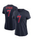 Women's C.J. Stroud Navy Houston Texans Player Name Number T-Shirt