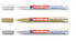 Фото #1 товара EDDING 751 - Gold,Silver,White - Multicolor - 3 colours - Bold - Conical tip - Round