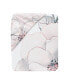 Фото #2 товара Signature Botanical Baby Watercolor Floral Cotton Crib Sheet- White