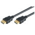 Фото #1 товара M-CAB 7200233 - 3 m - HDMI Type A (Standard) - HDMI Type A (Standard) - 4096 x 2160 pixels - Black