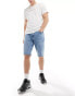 Calvin Klein Jeans regular denim shorts in light wash