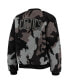 Women's Black Boston Celtics Camo Sherpa Full-Zip Bomber Jacket