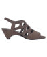 ფოტო #2 პროდუქტის Women's Eduvina Memory Foam Stretch Dress Sandals