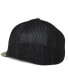 ფოტო #3 პროდუქტის Men's Olive Predominant Mesh Flexfit Flex Hat