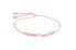 Cord bracelet with angelite and rose gold HE13R3S-LP