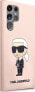 Karl Lagerfeld Karl Lagerfeld Silicone NFT Ikonik - Etui Samsung Galaxy S23 Ultra (różowy)