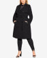 ფოტო #1 პროდუქტის Plus Size Utility Trench