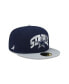Фото #2 товара Men's X Staple Navy, Gray Dallas Cowboys Pigeon 59Fifty Fitted Hat