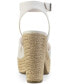 ფოტო #3 პროდუქტის Women's Fey Espadrille Platform Sandals, Created for Macy's