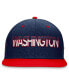 Men's Navy, Red Washington Capitals Authentic Pro Rink Two-Tone Snapback Hat