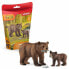 Фото #1 товара Статуэтки Schleich 42473 Maman grizzly avec ourson Пластик