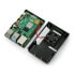 Case justPi for Raspberry Pi 4B with fan - black