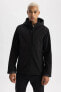 Фото #3 товара Fit Su Itici Regular Fit Kapüşonlu Softshell Mont