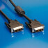 Фото #1 товара VALUE DVI Cable - Single link - 2m - 2 m - DVI-D - DVI - D 18+1 - Male - Male - Black