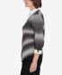 Petite Classics Chevron Ombre Woven Sweater Синий, PS - фото #7