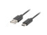 Фото #4 товара Lanberg CA-USBO-31CU-0018-BK - 1.8 m - USB C - USB A - USB 3.2 Gen 1 (3.1 Gen 1) - Black