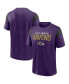Фото #1 товара Men's Purple Baltimore Ravens Home Stretch Team T-shirt